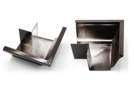 how to install gutter corners​