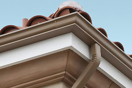 diy gutter instalation corners