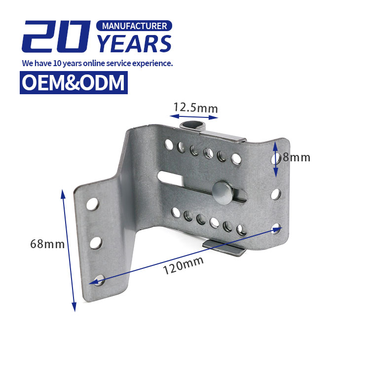 Adjustable Powder-coated Top Roller Bracket