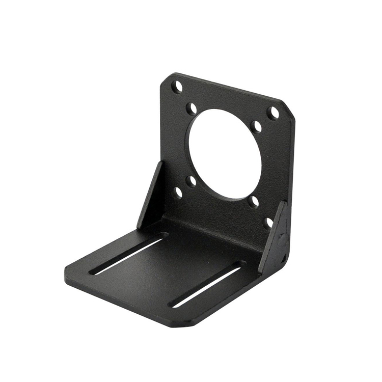 Stepper motor mounting brackets