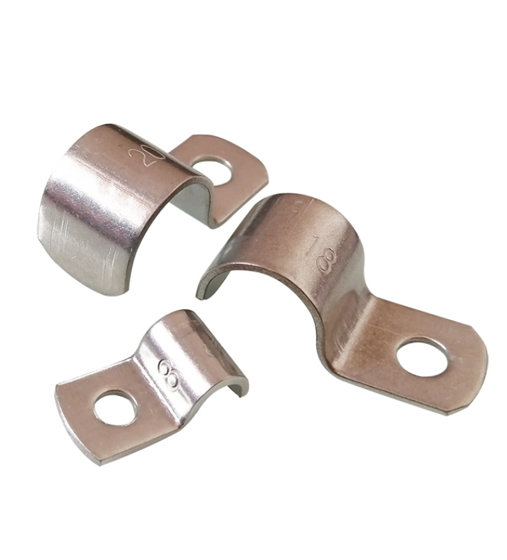 PIpe Fixing Two Holes Saddle Clamp For PE Pipe