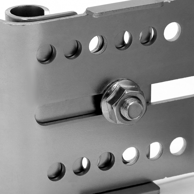 Adjustable Powder-coated Top Roller Bracket