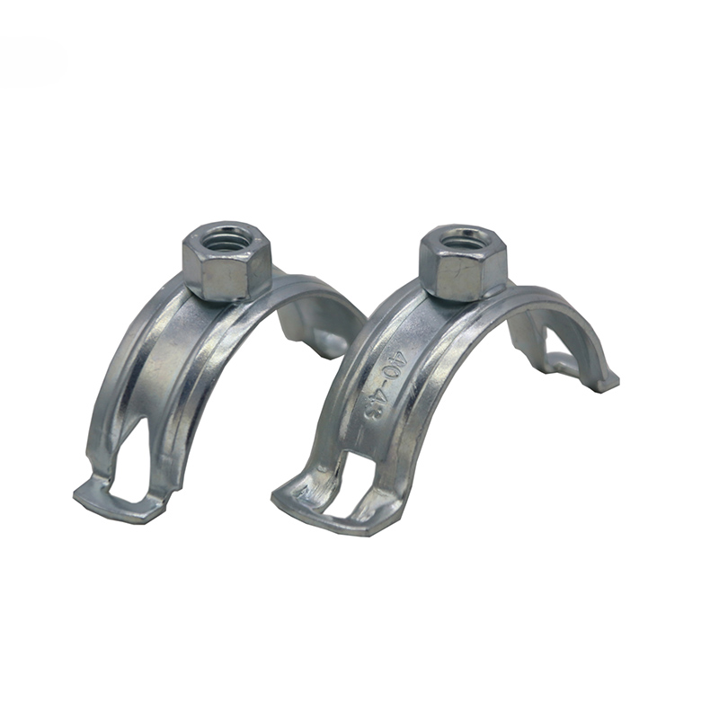 Zinc Plated Steel Pipe Saddle Clamp