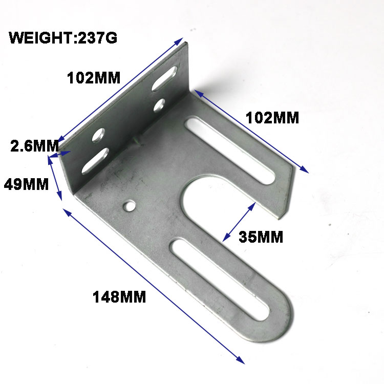 Galvanized Garage Door Shaft Bracket Center Bearing Support