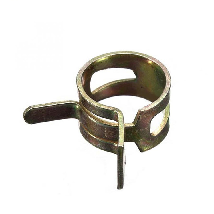 Flexible spring hose clamps