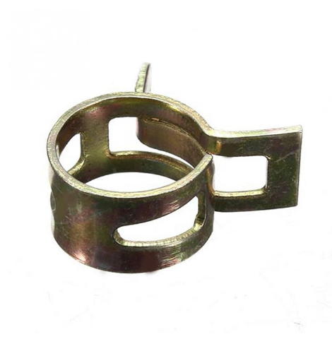 Flexible spring hose clamps