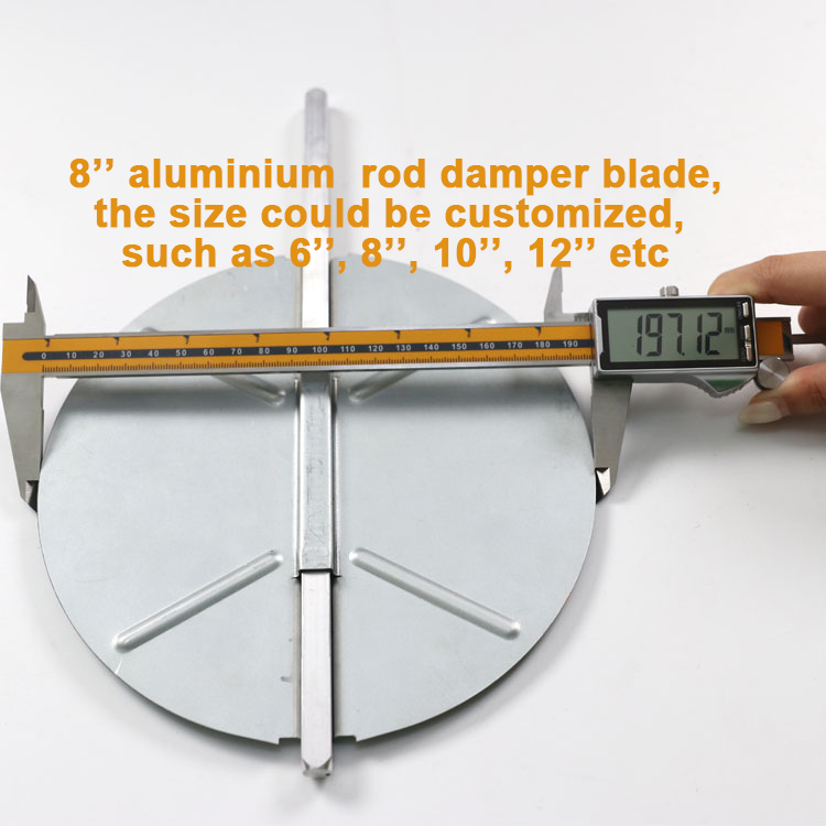 Heavy duty damper blade