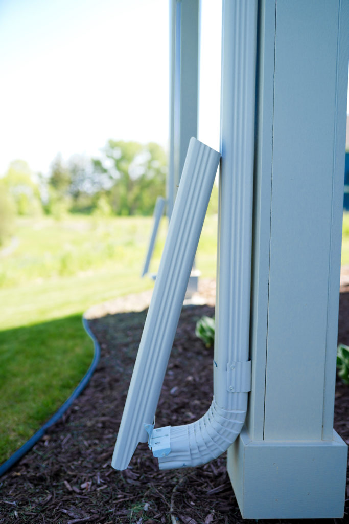 Rainwater pipes gutter downspout