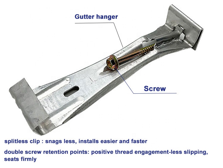 5" Aluminum gutter hanger