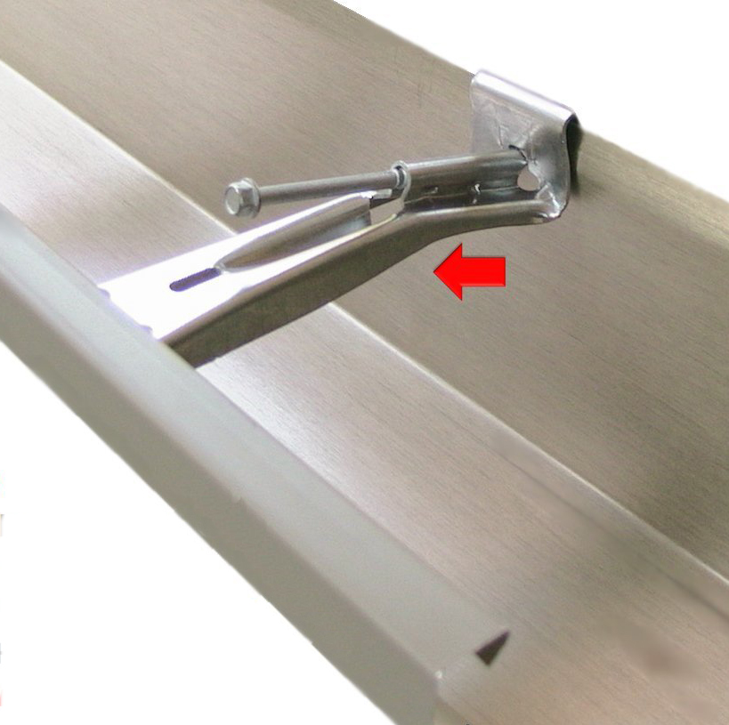 6" K style gutter hanger