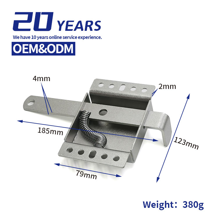 Industrial Garage Door Hardware Kit Security Slide Side Latch Lock