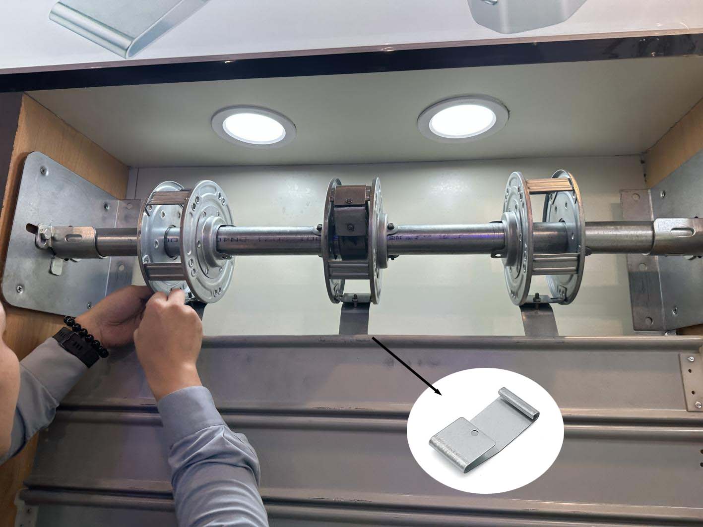 Garage Door Accessories roll up gate roller shutter door hook