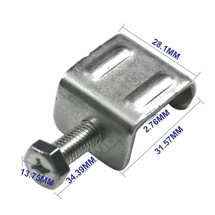 Galvanized steel G-clamp