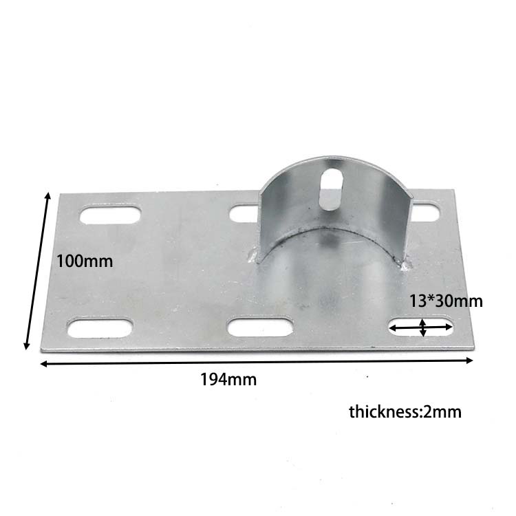Customized roller gate shutter door parts shaft support side plate