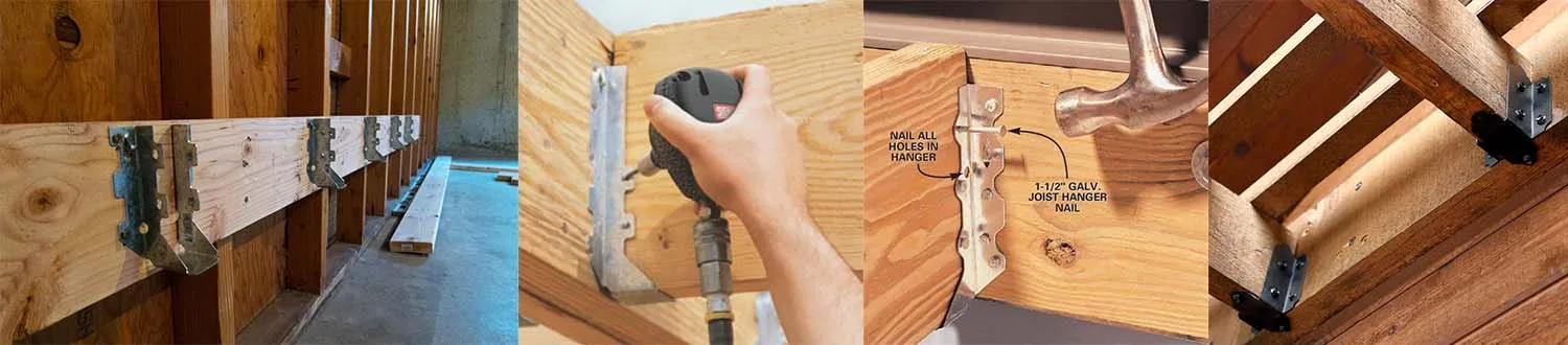 framing connectors for wood construction