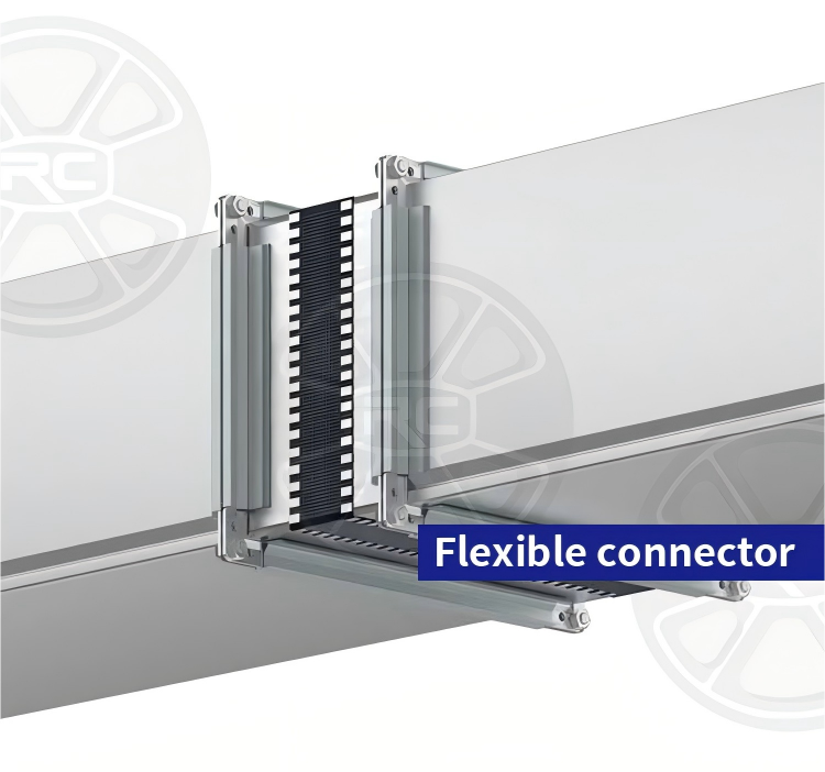 installing flexible duct connector,vent fabricks flexible duct connectors