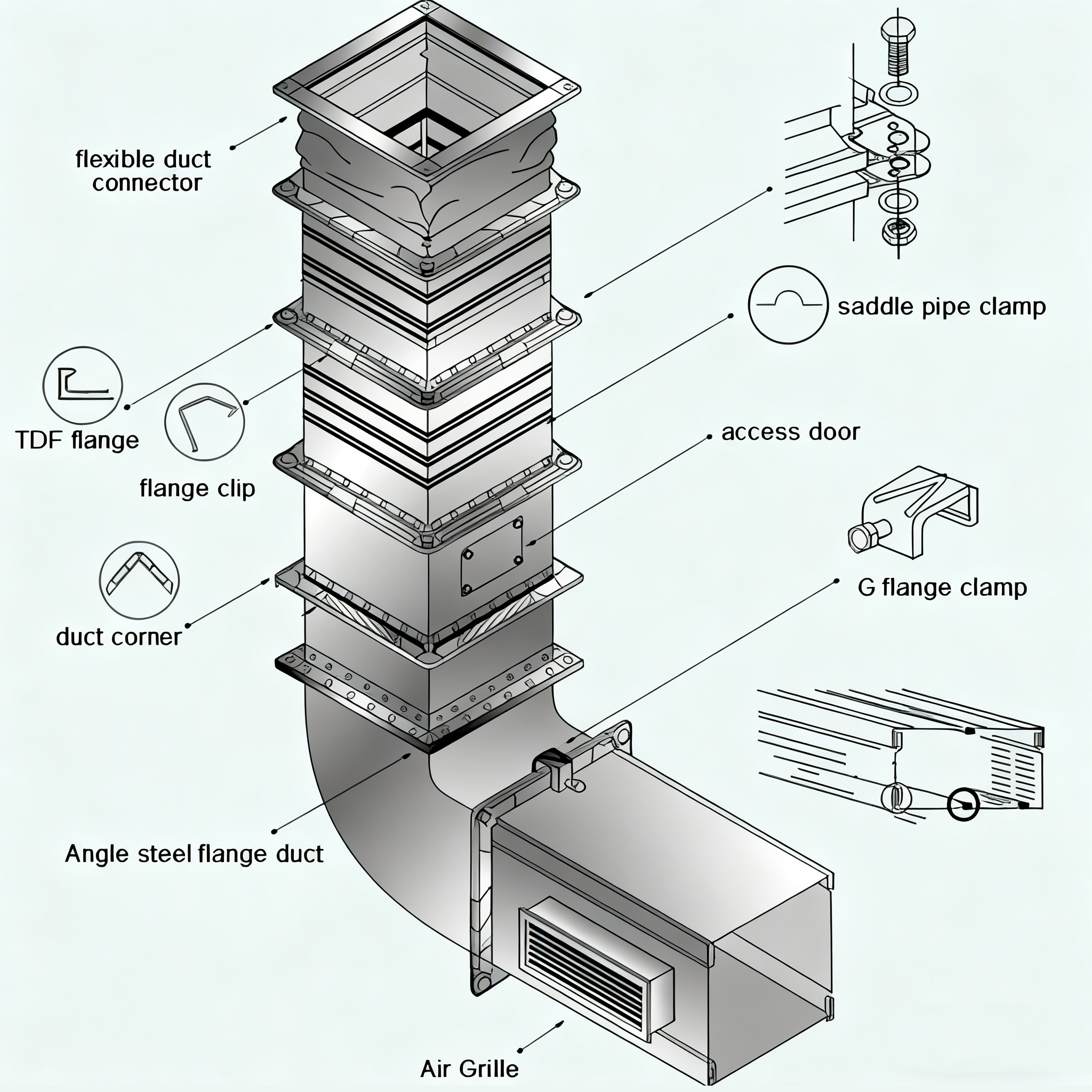 air duct flexible connector,duct flexible connector