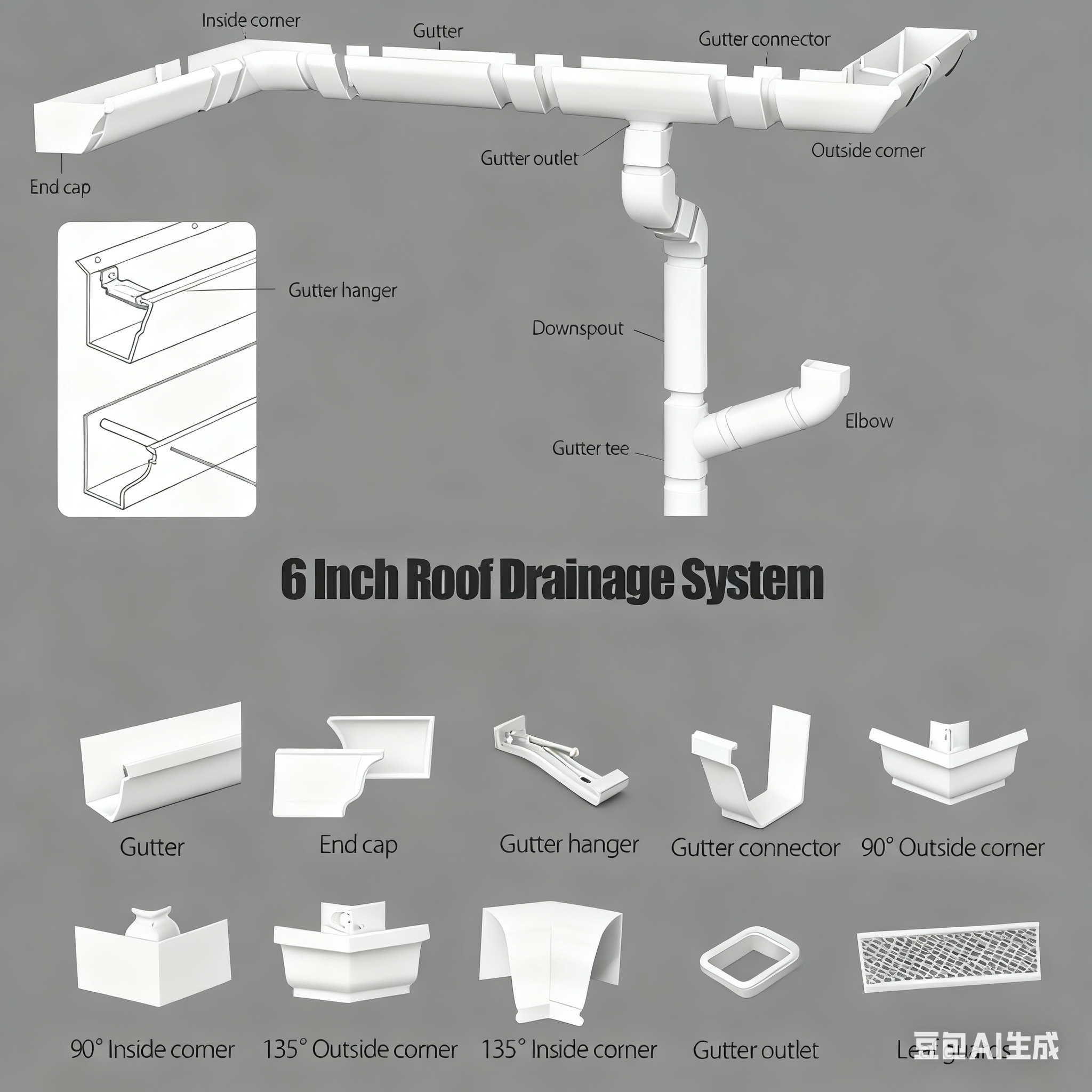 Rain Gutter System 5