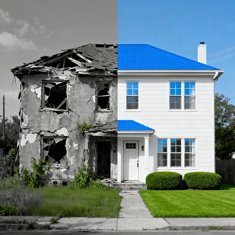 Stormwater management for commercial buildings